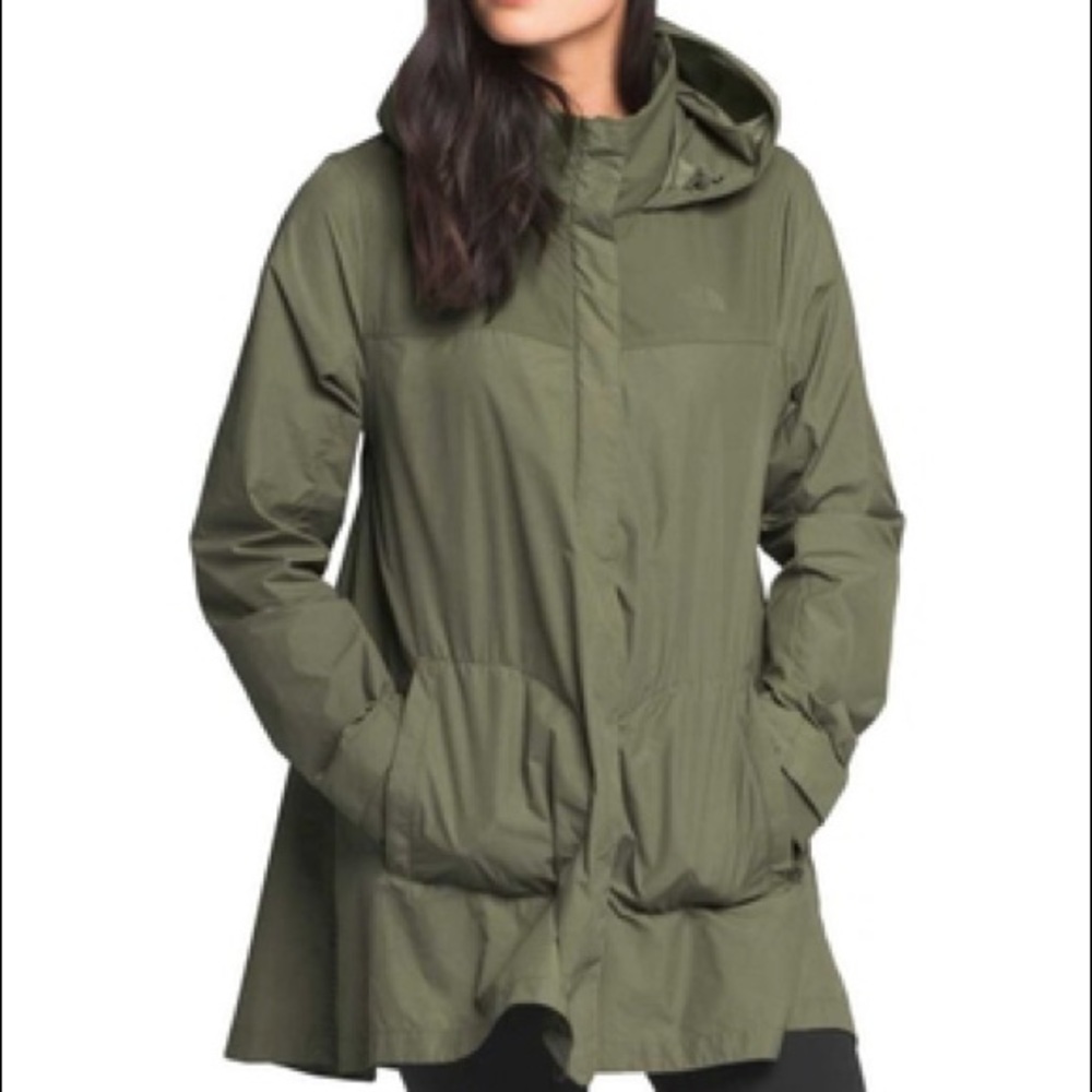 Northface Rain Jacket Hooded